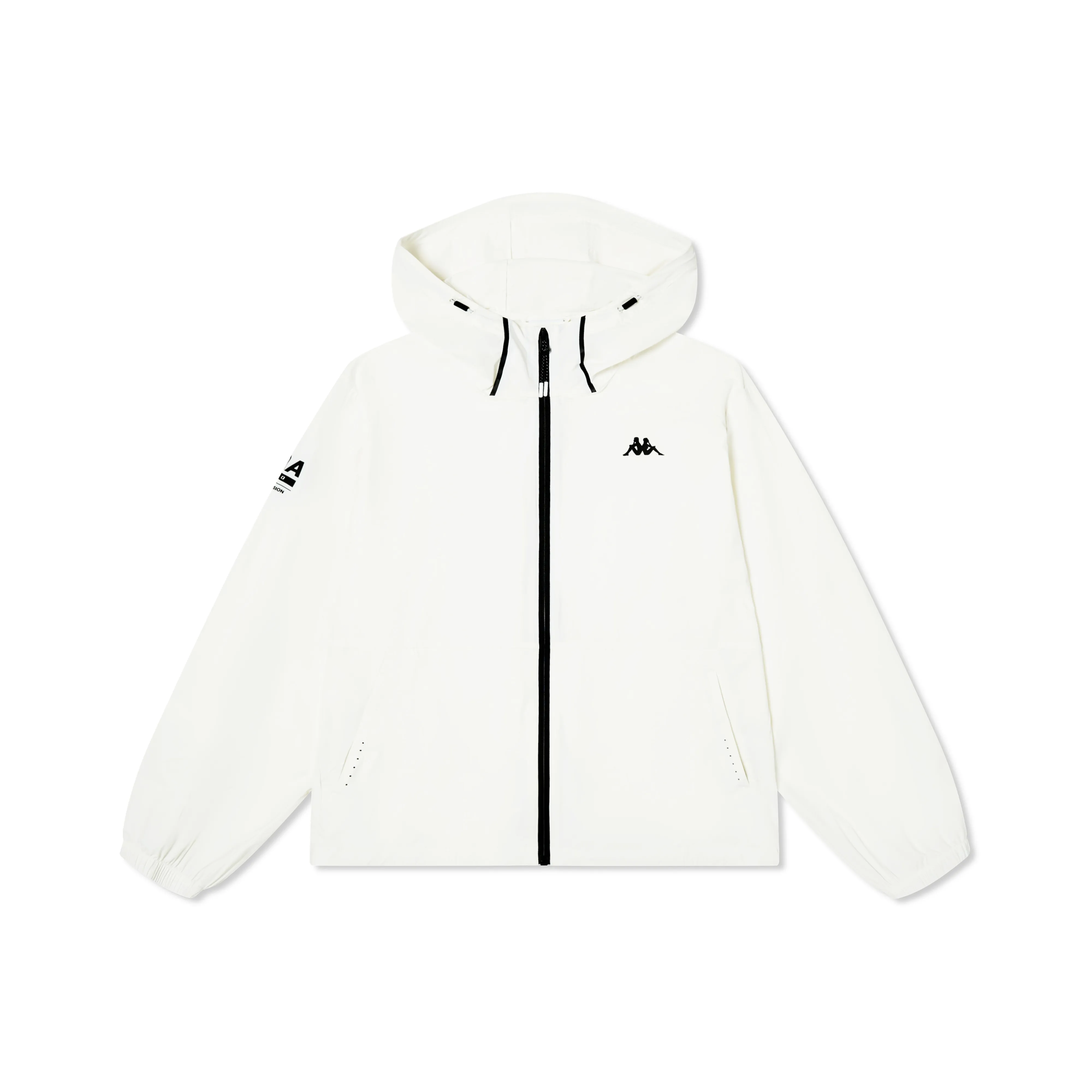 KAPPA Ветрозащитный тренчкот мужской корейский белый