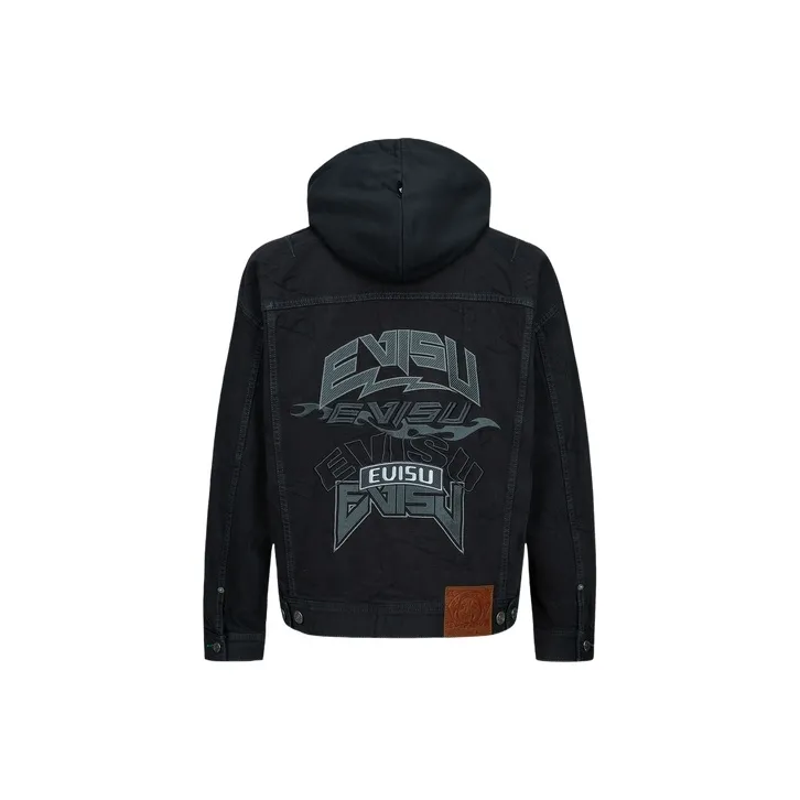 EVISU Темно-серый Мужские Куртки