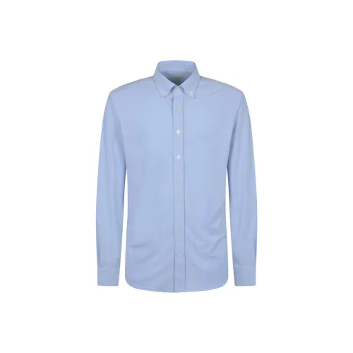 TRAIANO MILANO Blue Мужские Рубашки