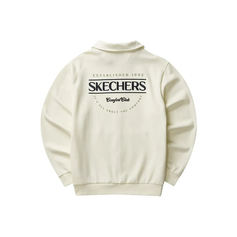 Skechers Colorful Куртка Мужская Кремовый Бежевый Белый