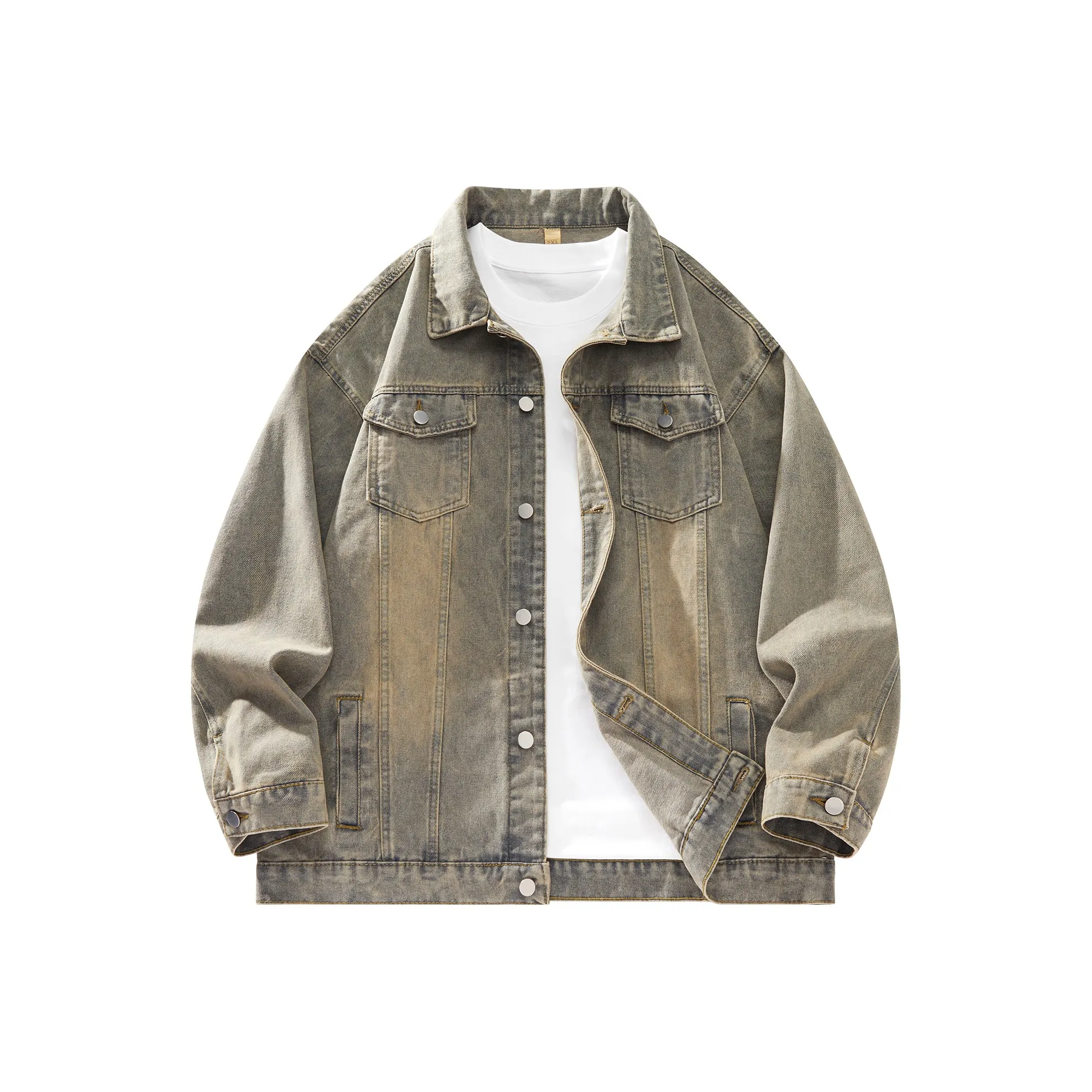 LA'T.WEEKEND Fall Denim Jackets Unisex