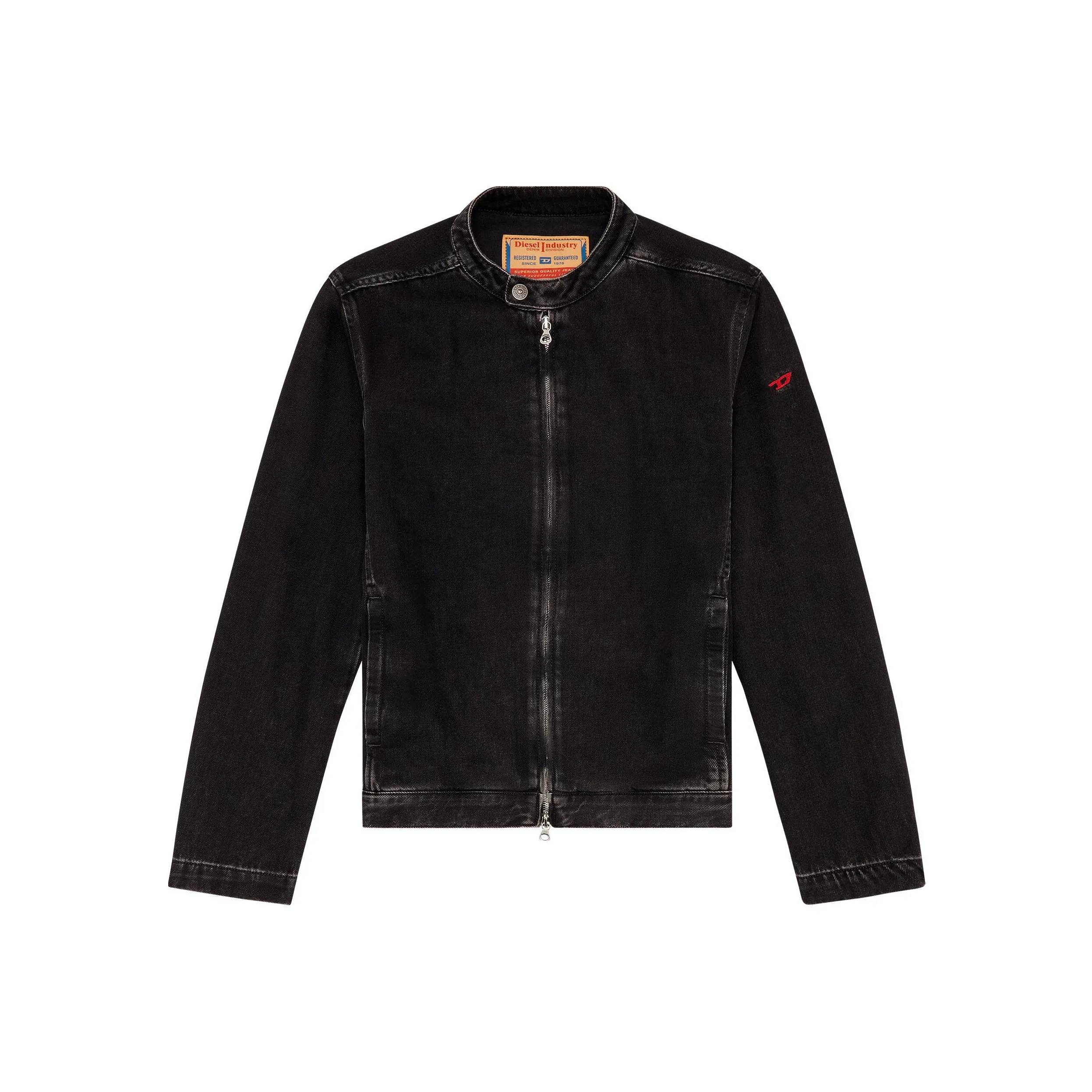 DIESEL D Glory Denim Moto Jacket