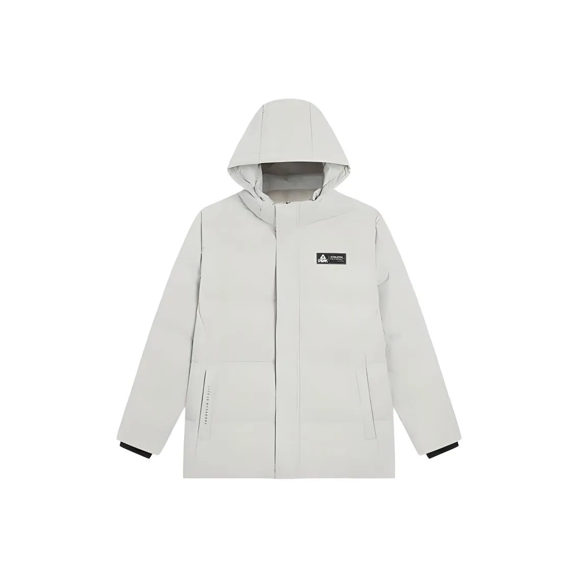 PEAK Пуховик Мужской Белый Серый Зеленый