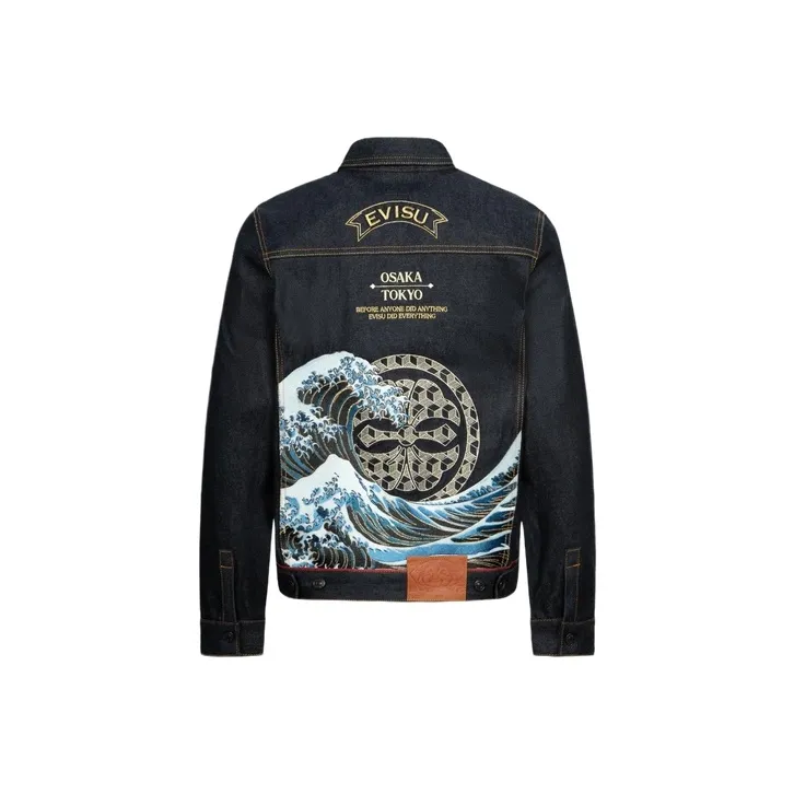 EVISU Мужские Джинсовые Куртки