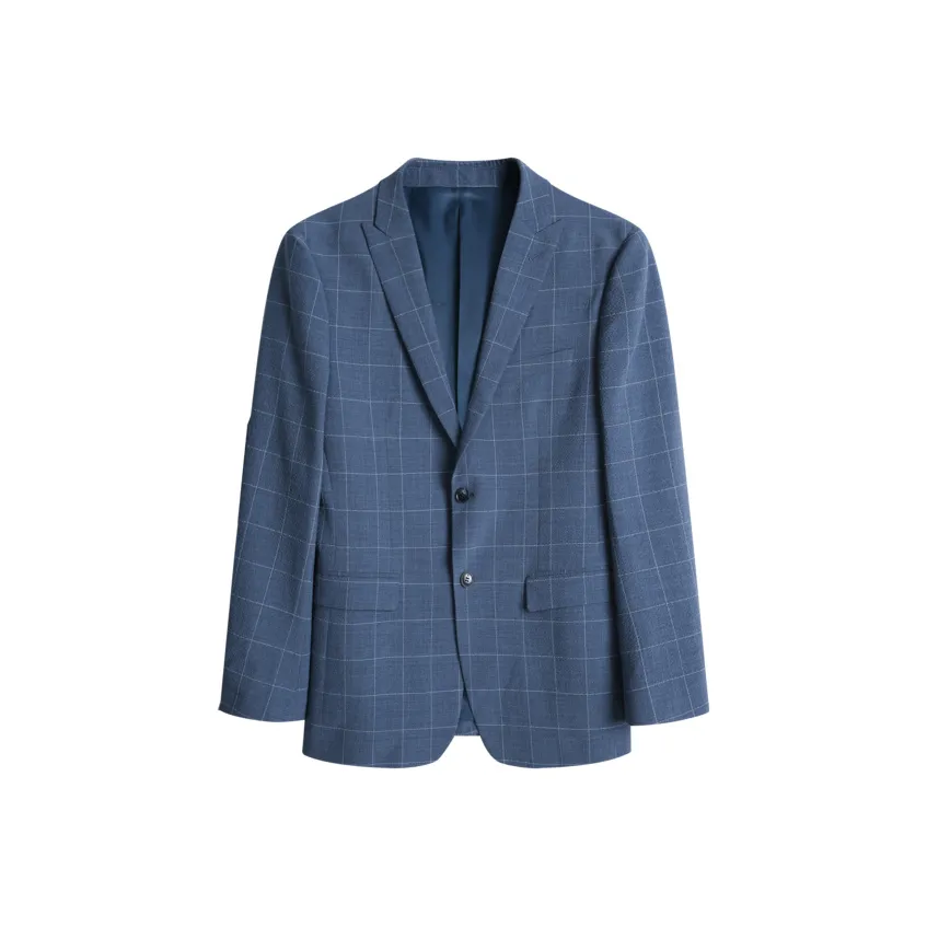 K BOXING Бизнес Костюм Мужской Светло-Синий