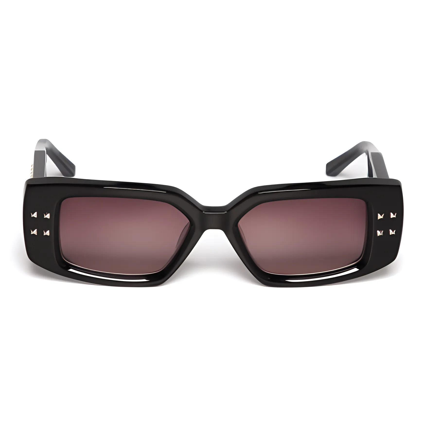 Valentino Garavani Eyewear Rockstud Rectangle frame Sunglasses