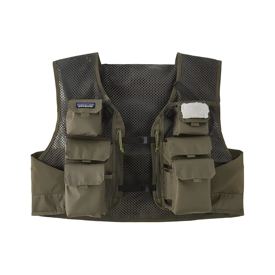 Patagonia Stealth Жилет Унисекс Оливковый