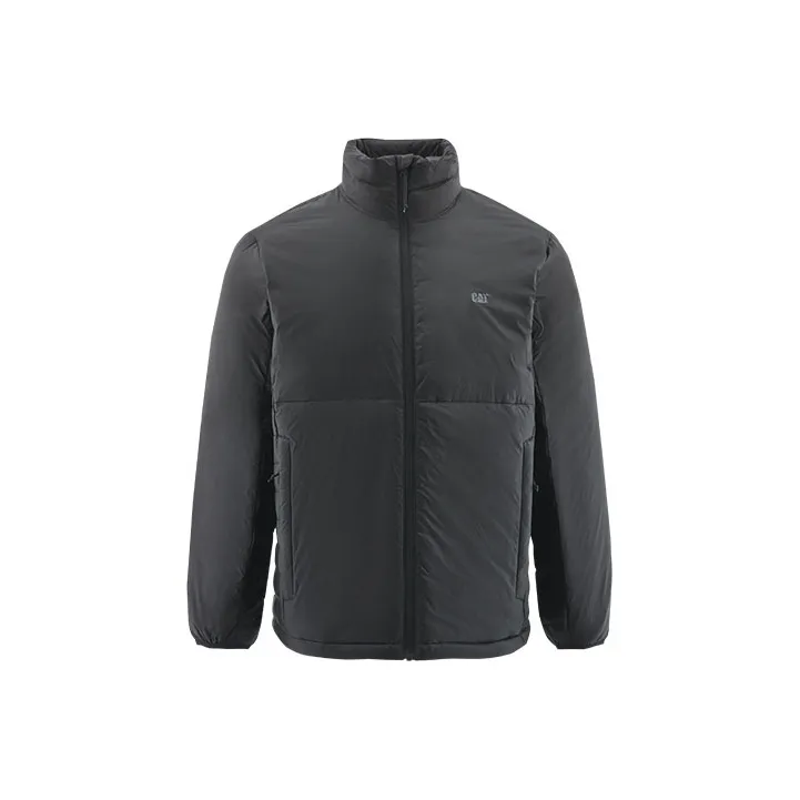 CAT FW22 Solid Color Stand Collar Fitted Cropped Down Jacket Unisex