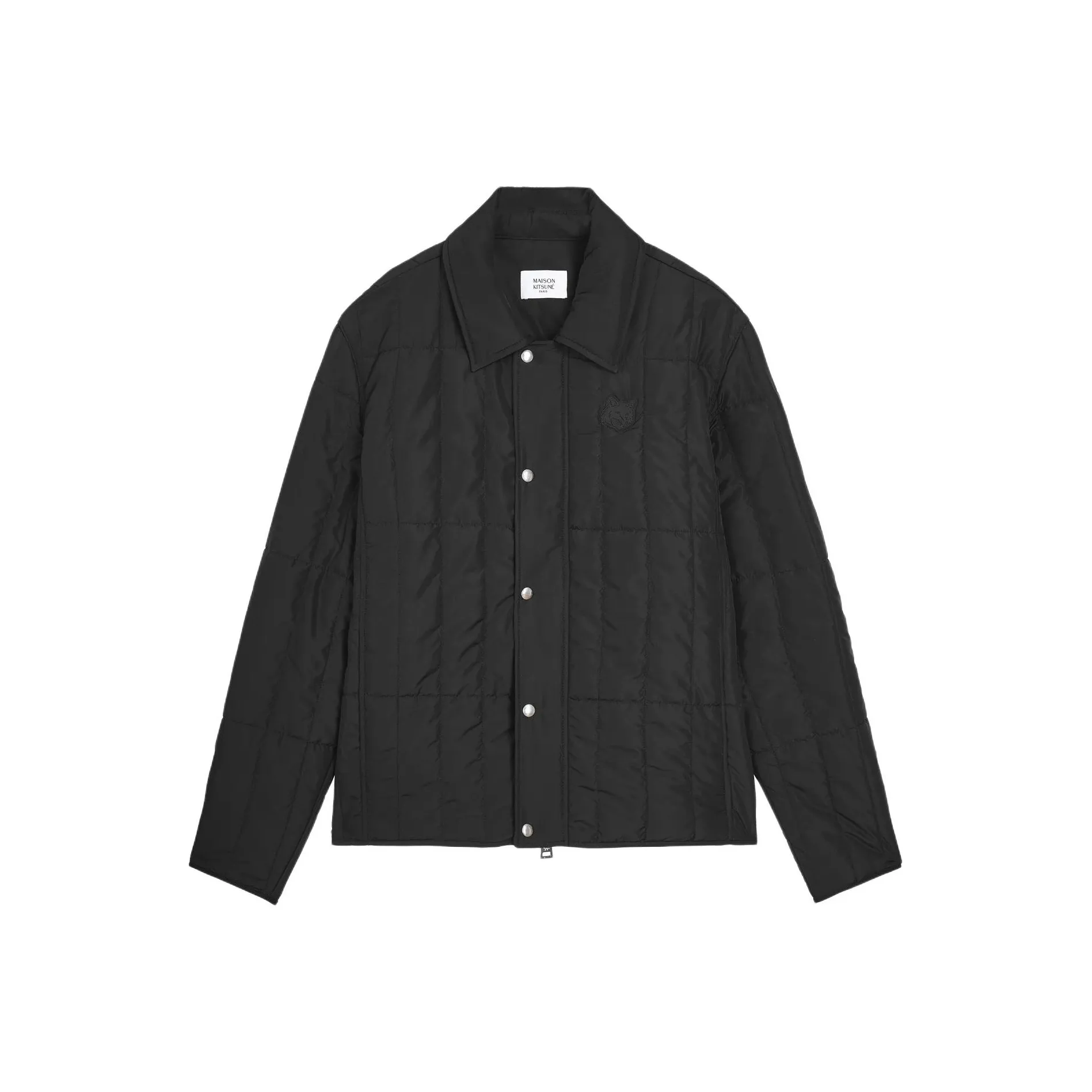 Maison Kitsune FW24 Куртки и Пальто Мужской Черный