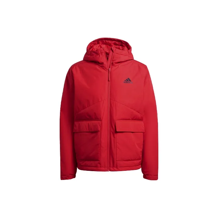 Adidas Red Men's Down Jackets (Пуховики)