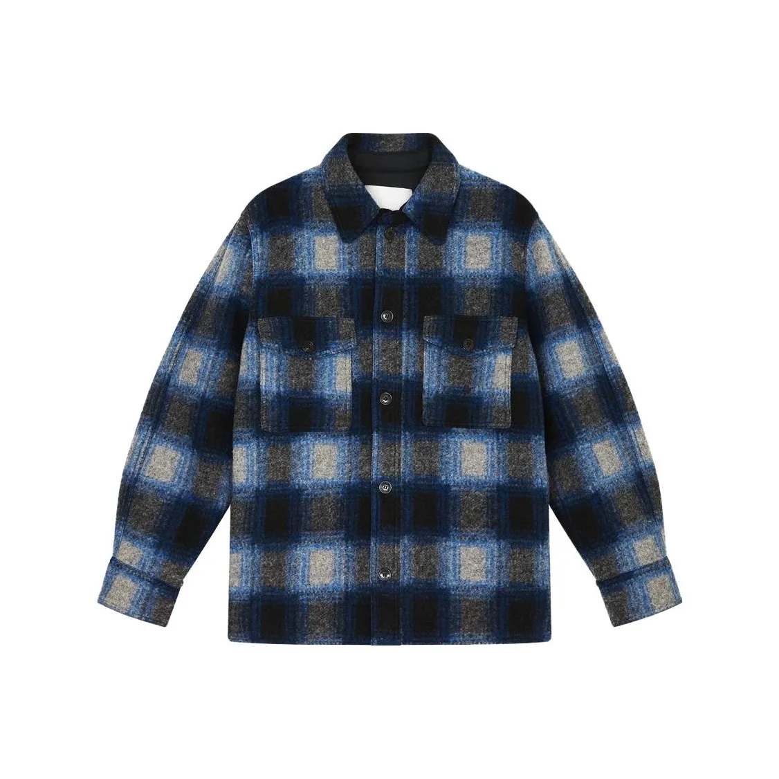 ISABEL MARANT Checked Long Sleeved Shirt