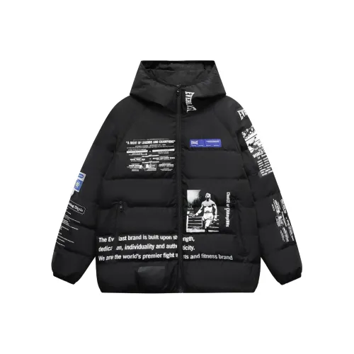 EVERLAST Черная унисекс пуховая куртка