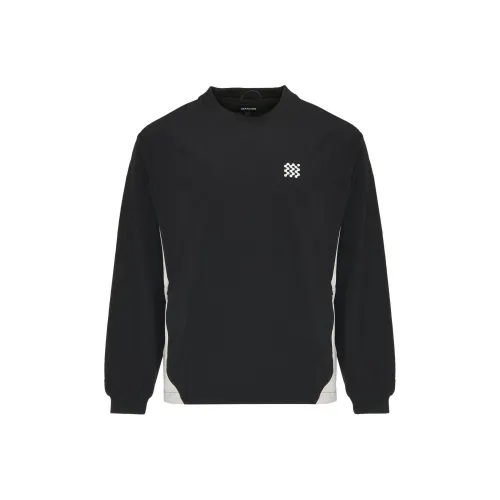 MANORS GOLF APPAREL Черный Мужские Свитшоты