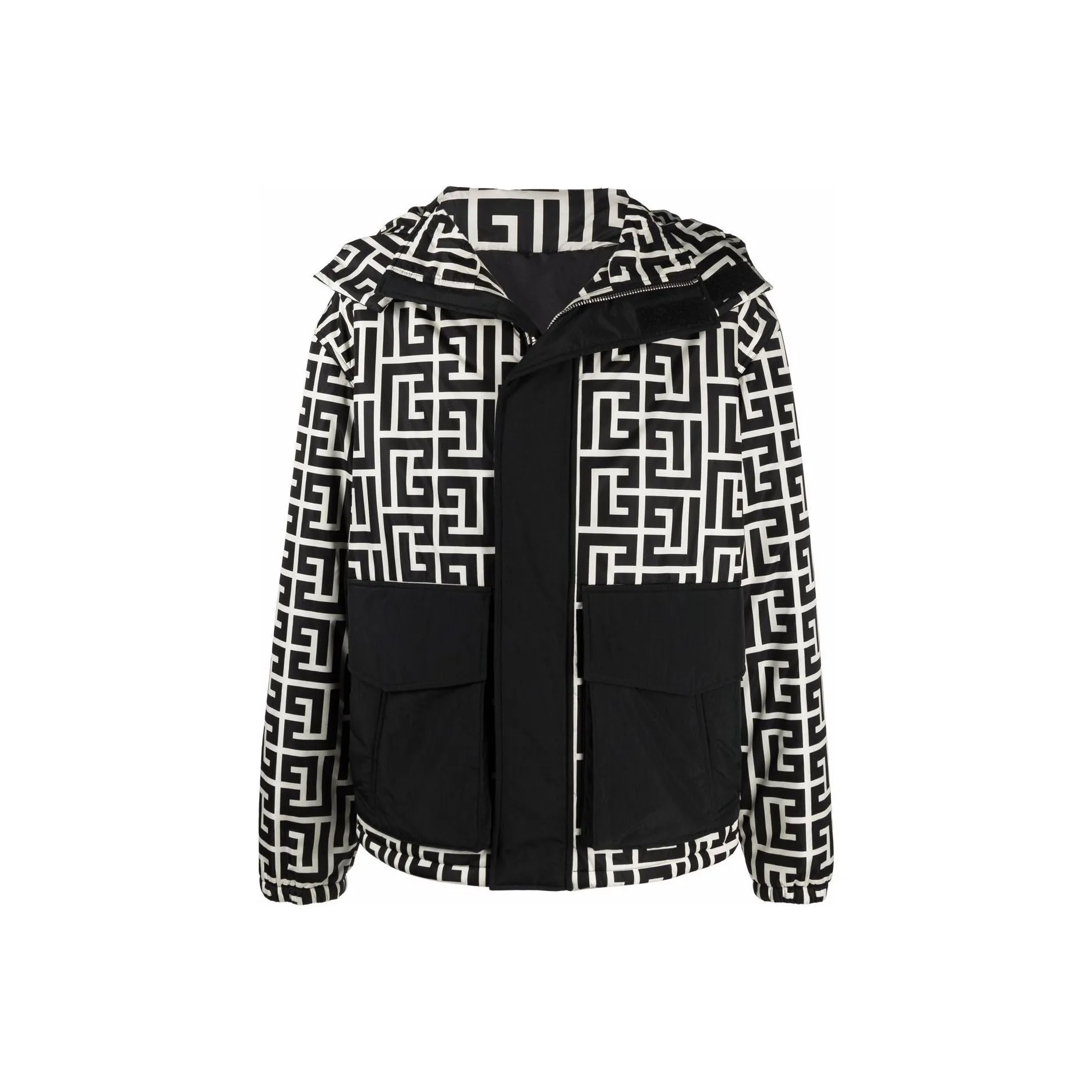 BALMAIN Down Jackets Men Black