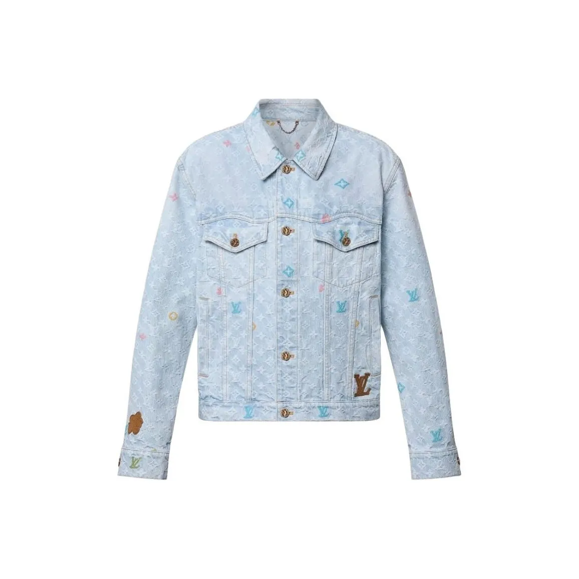 LOUIS VUITTON 2010s X Tyler The Creator Denim Jacket