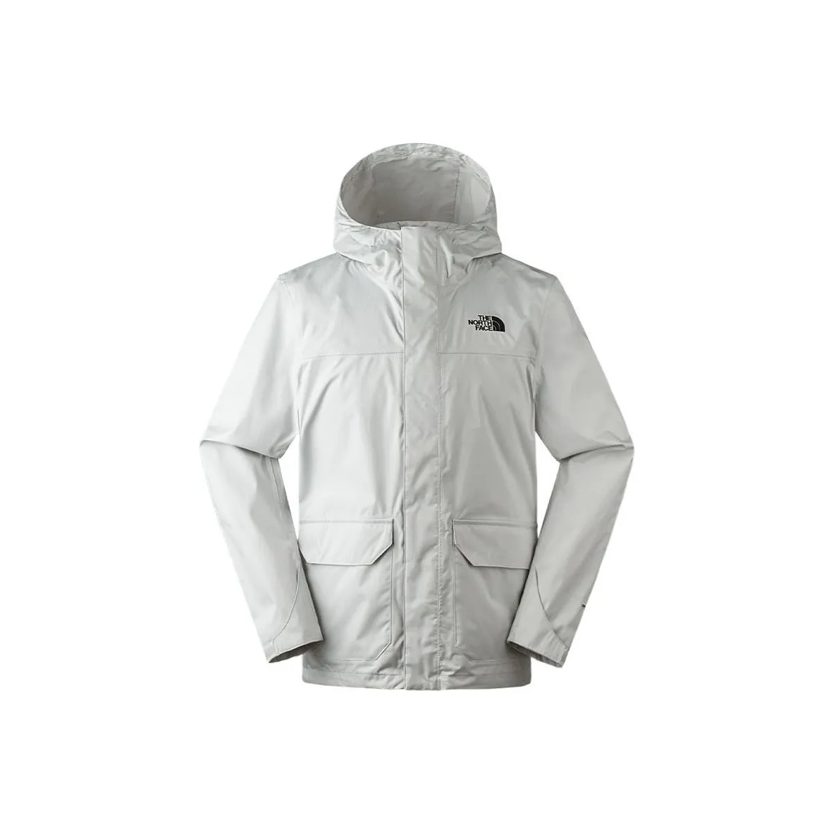 THE NORTH FACE City Outdoor Collection Hiking Water Resistant Windproof Breathable Windbreaker Jacket Men's Gray