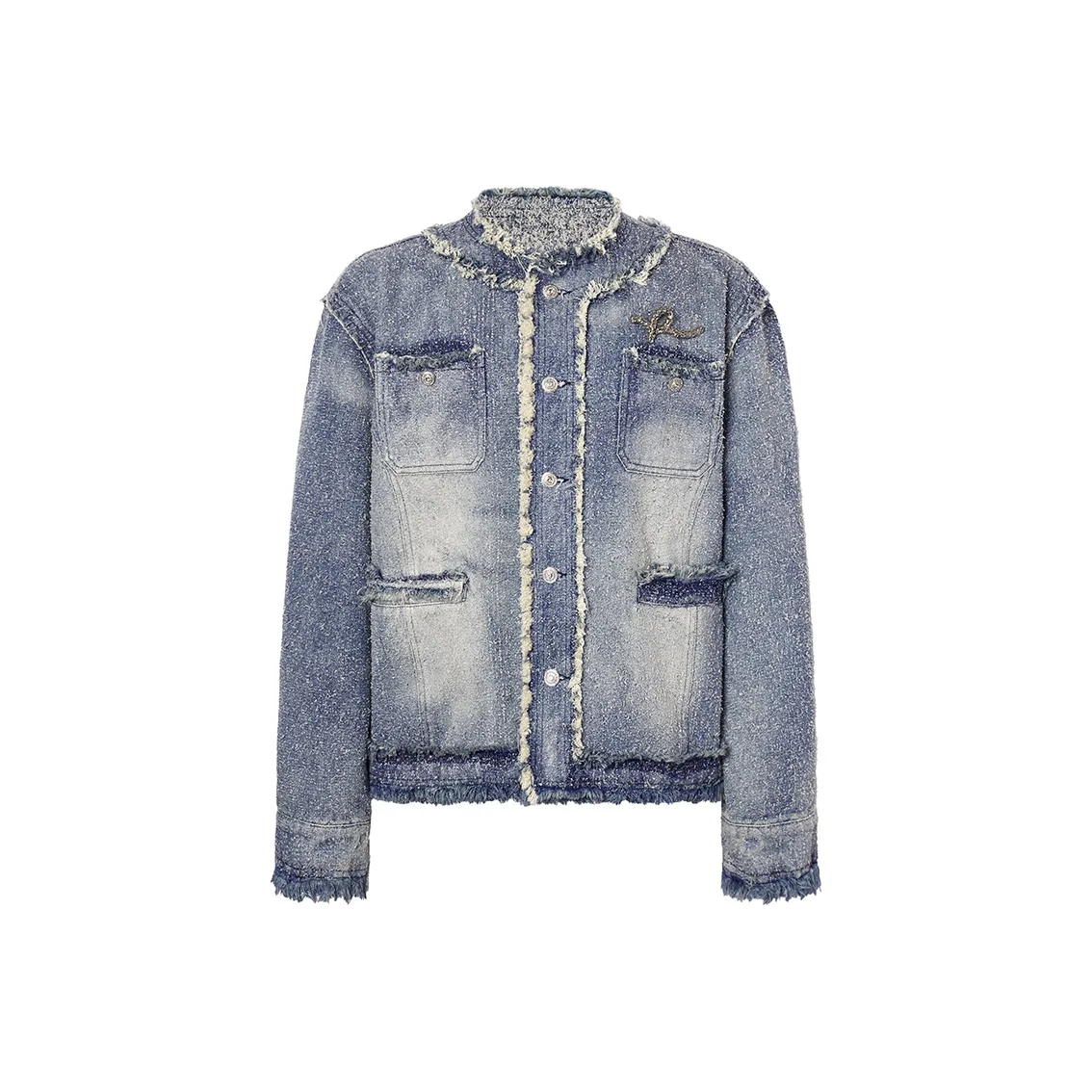 ROCAWEAR Denim Jacket Unisex Light Blue