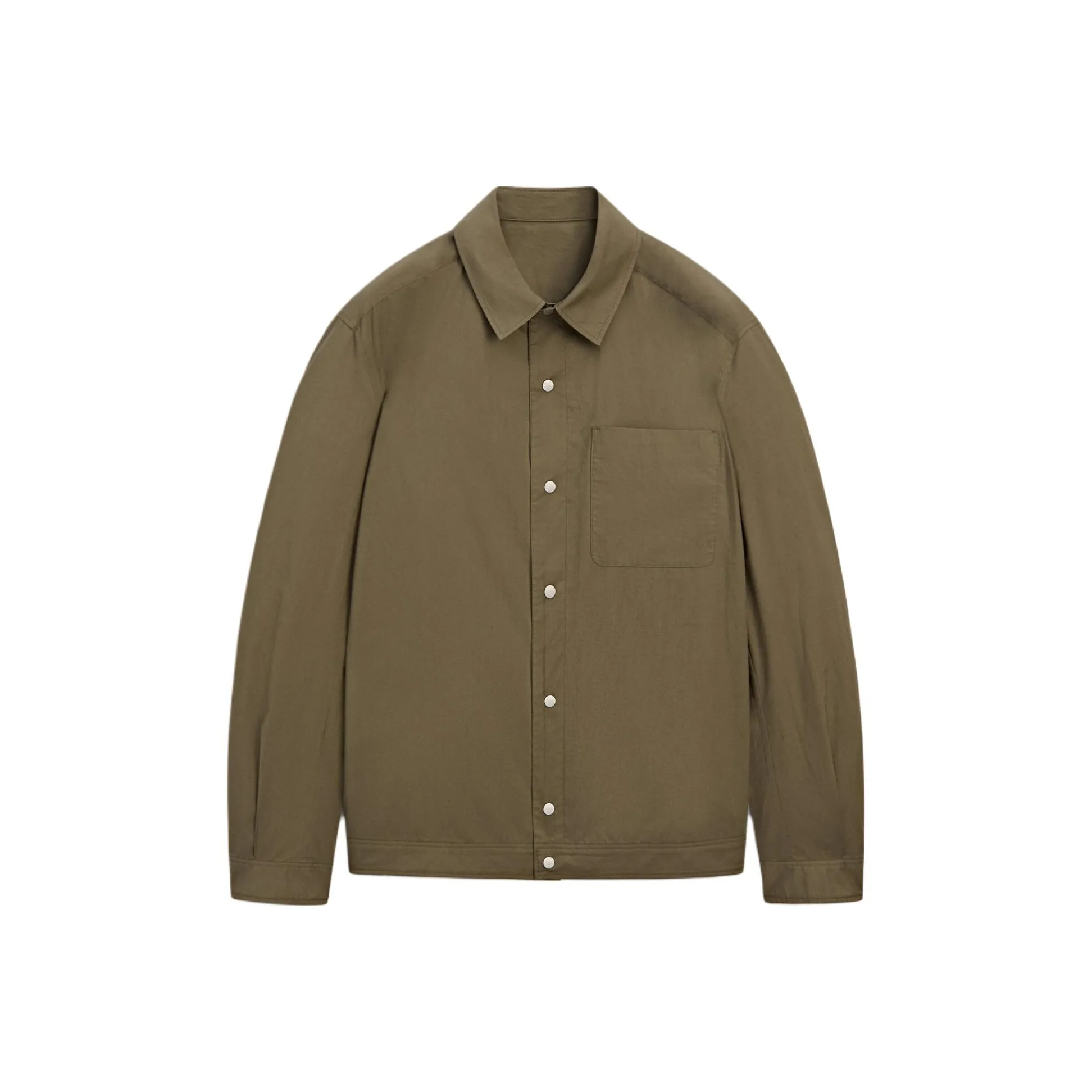 Massimo Dutti Куртки и Пальто Мужской Хаки Зеленый