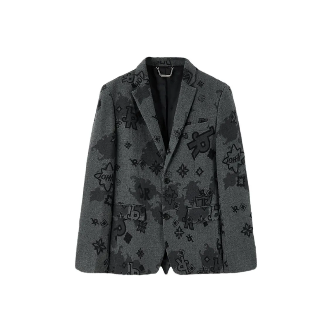 JOHN RICHMOND Деловой костюм мужской серый