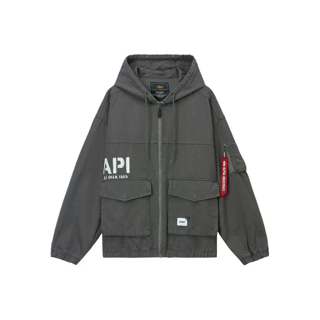 Alpha Industries SS25 Куртки и Пальто Мужской GYD Серый