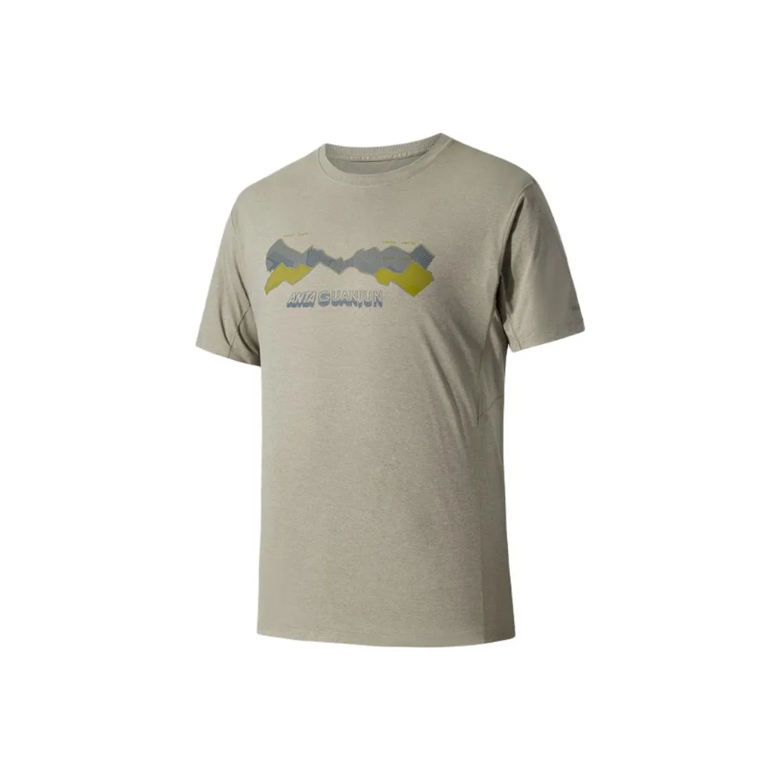 Anta T-Shirt Унисекс Hibiscus Gray