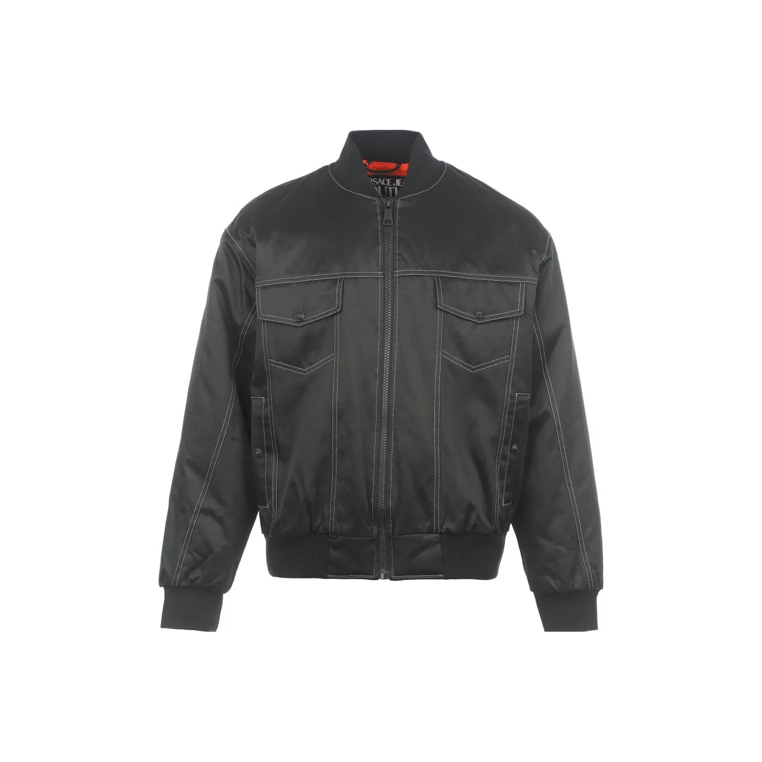 VERSACE JEANS COUTURE Мужские черные куртки