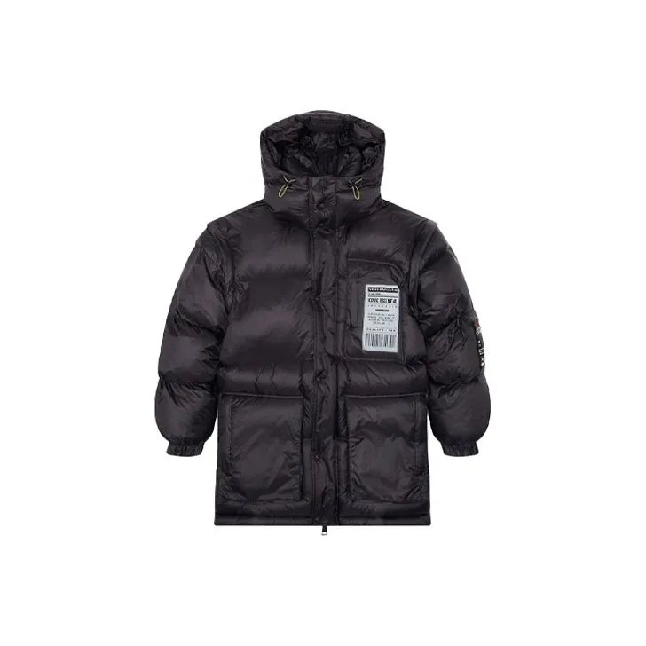 VERSACE Puffer Jacket Men's Black