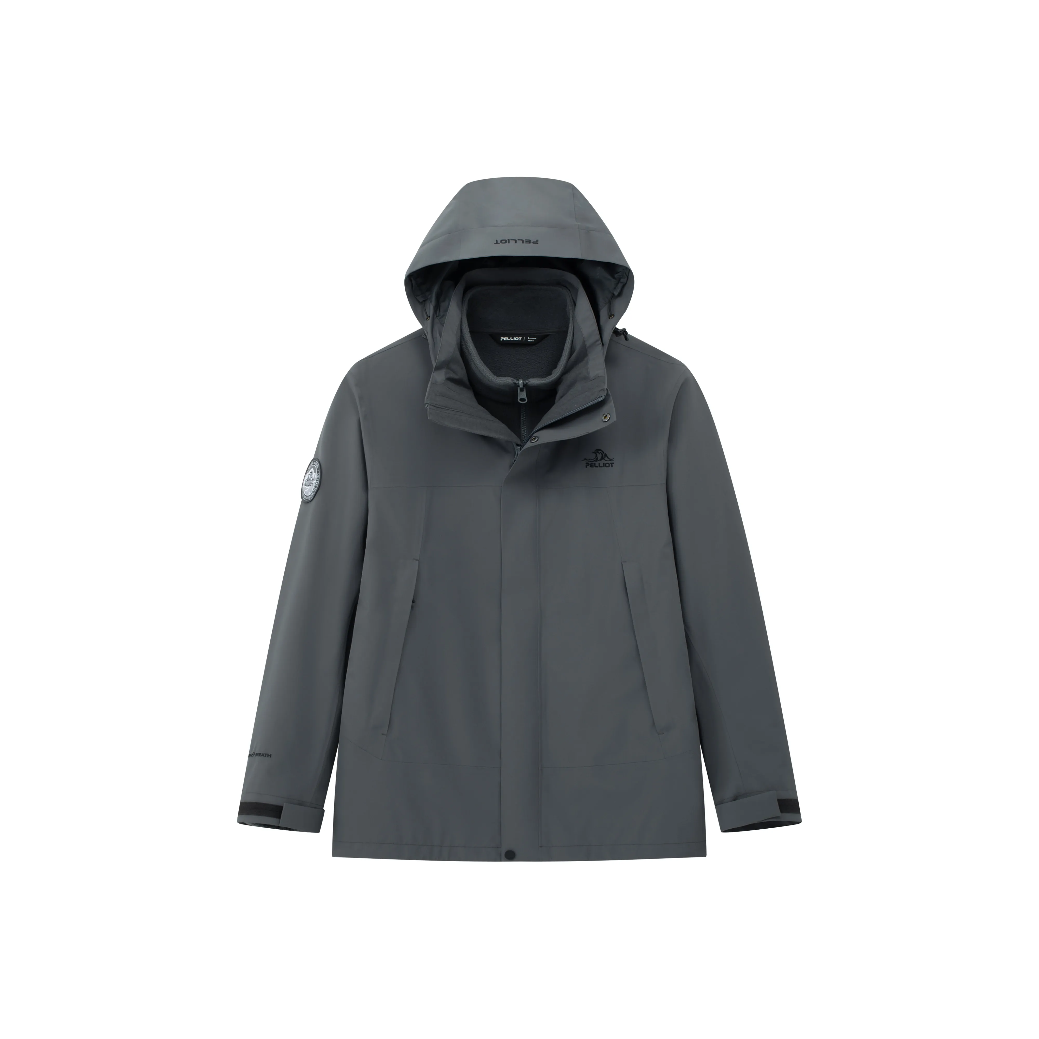 PELLIOT Mountaineering Clothing All Weather Travel Coat Windbreaker Jacket Men's