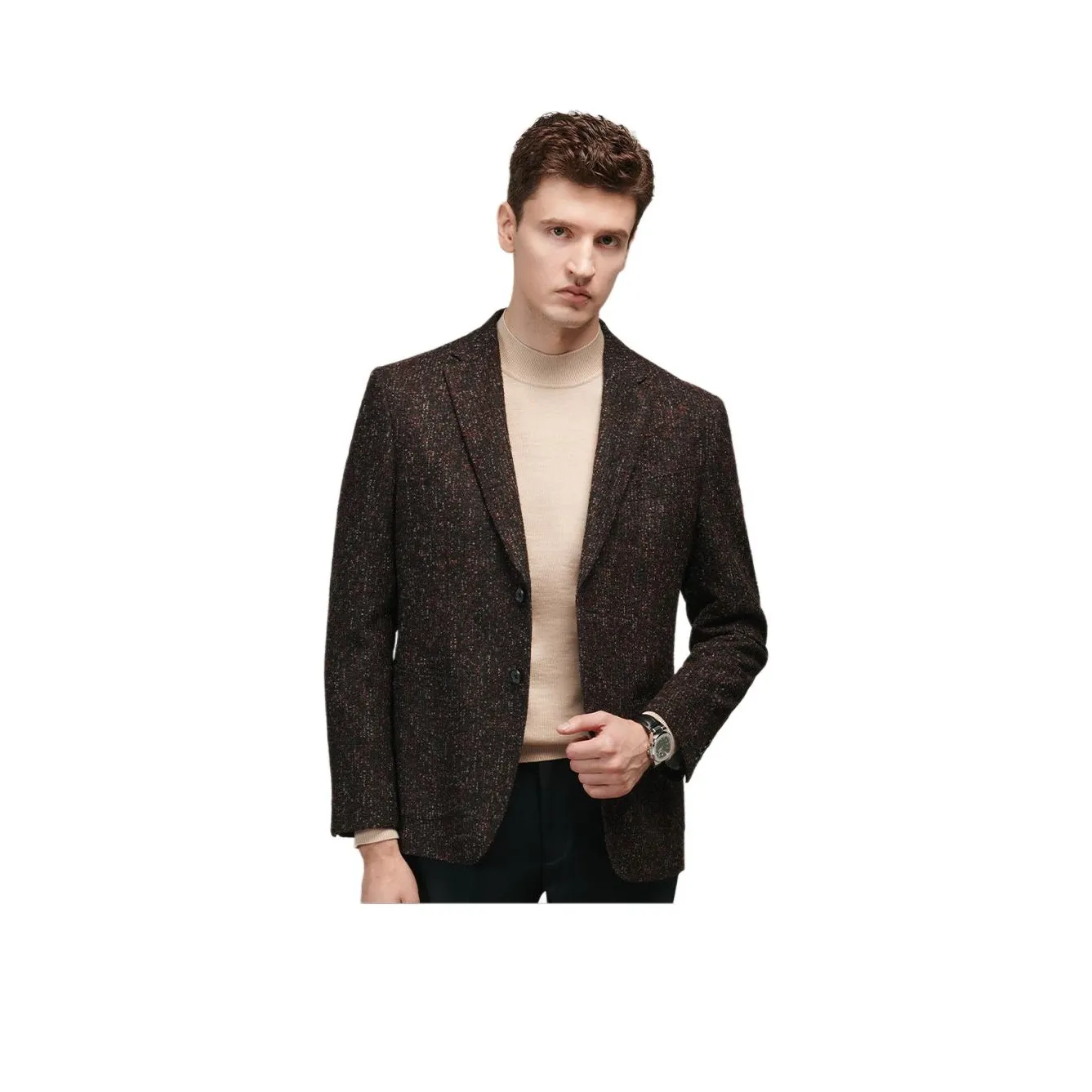 JODOLL Бизнес-костюм мужской темно-красный