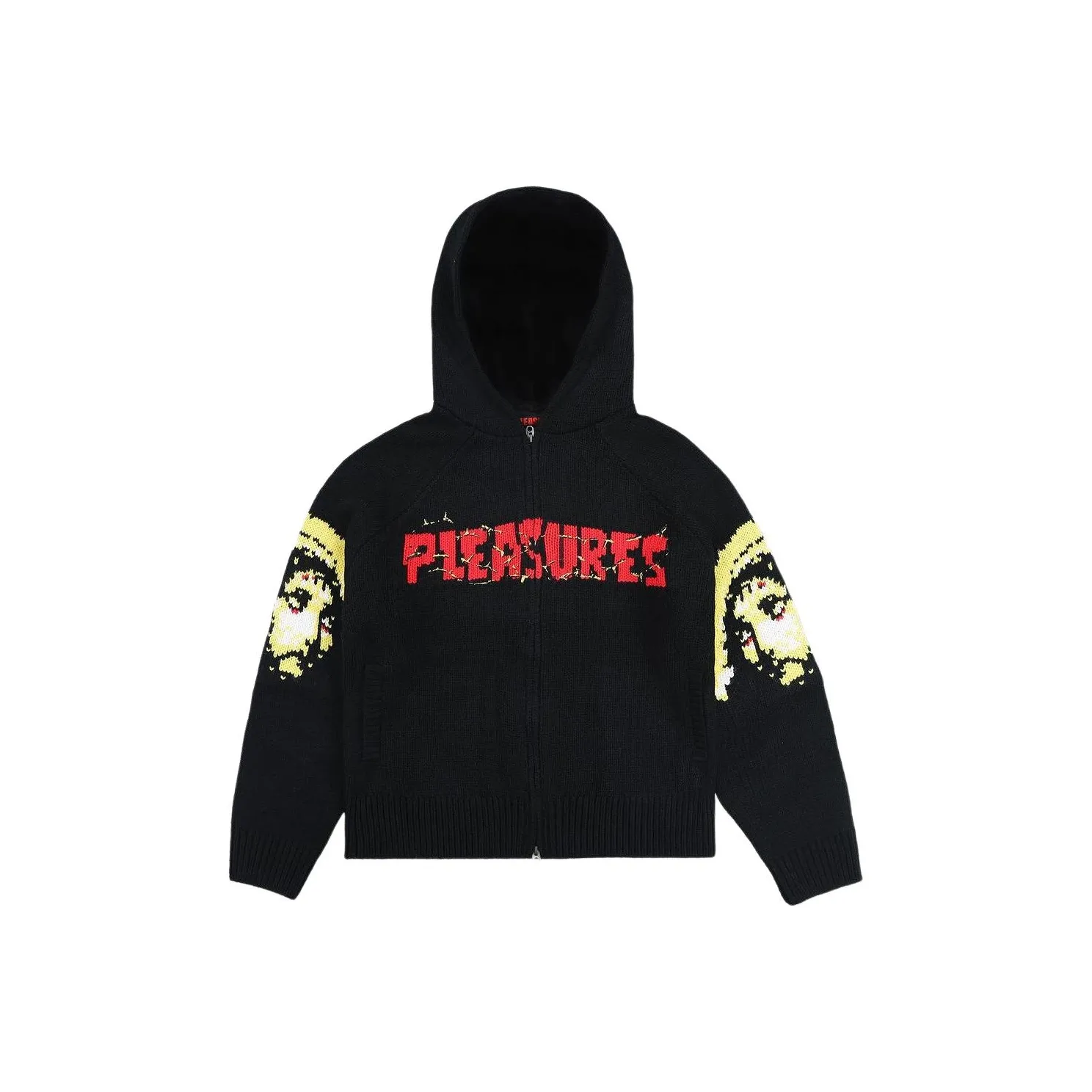 PLEASURES Толстовка Унисекс Черный