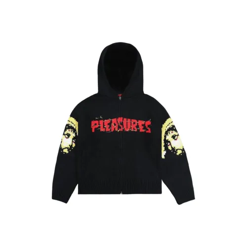 PLEASURES Black Унисекс Свитшоты