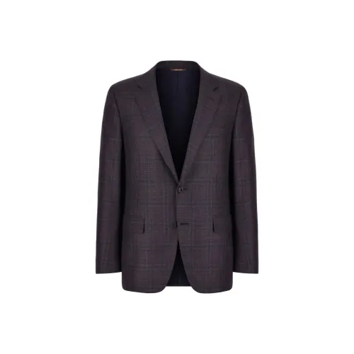 Canali Фуксия Мужские офисные костюмы