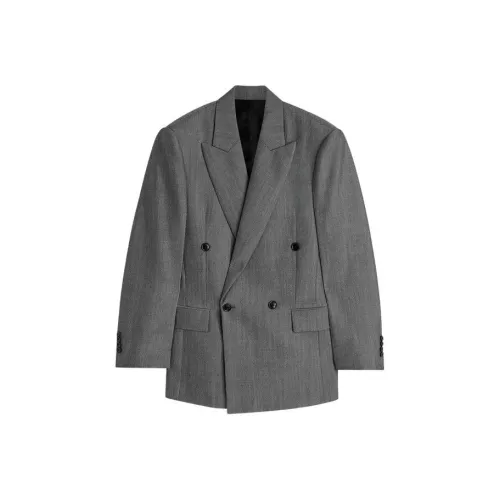 Phoebe Philo Серебристо-серый Унисекс Офисные костюмы