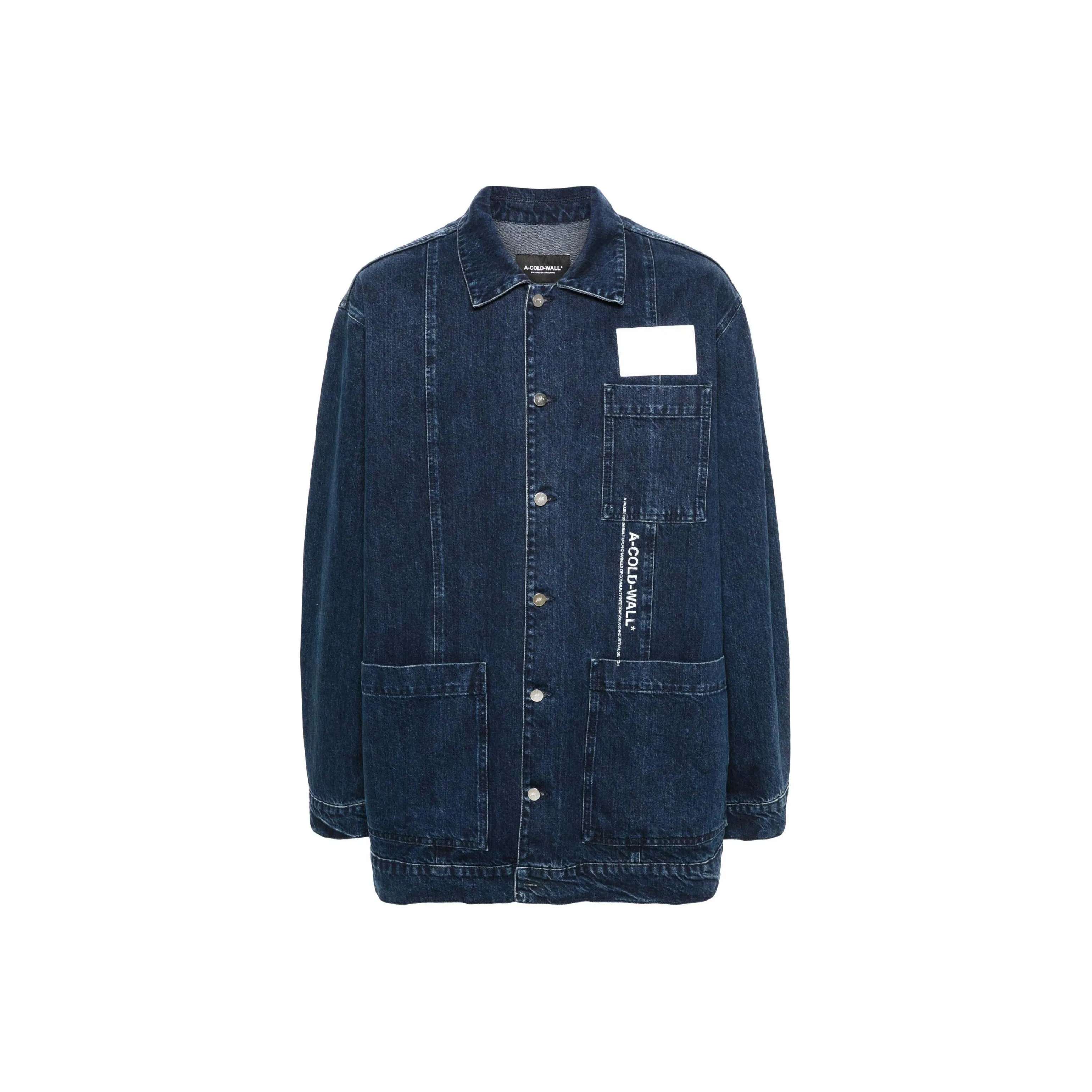 A COLD WALL* Logo print Denim Jacket