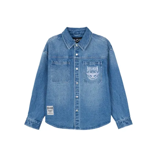 BOY LONDON Синие Унисекс Джинсовые куртки