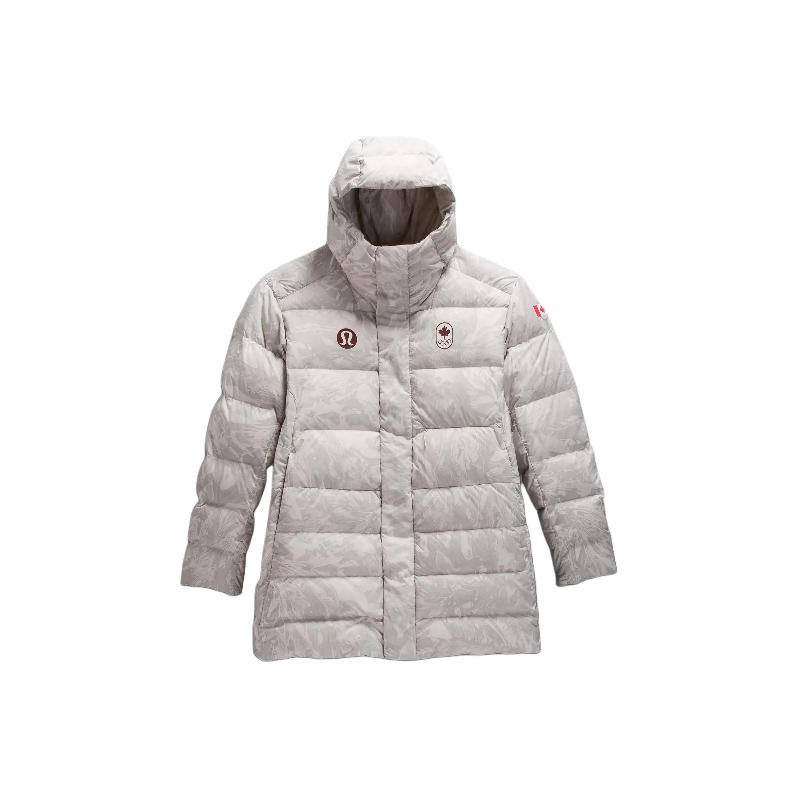 Lululemon Team Canada Down Jackets Men White