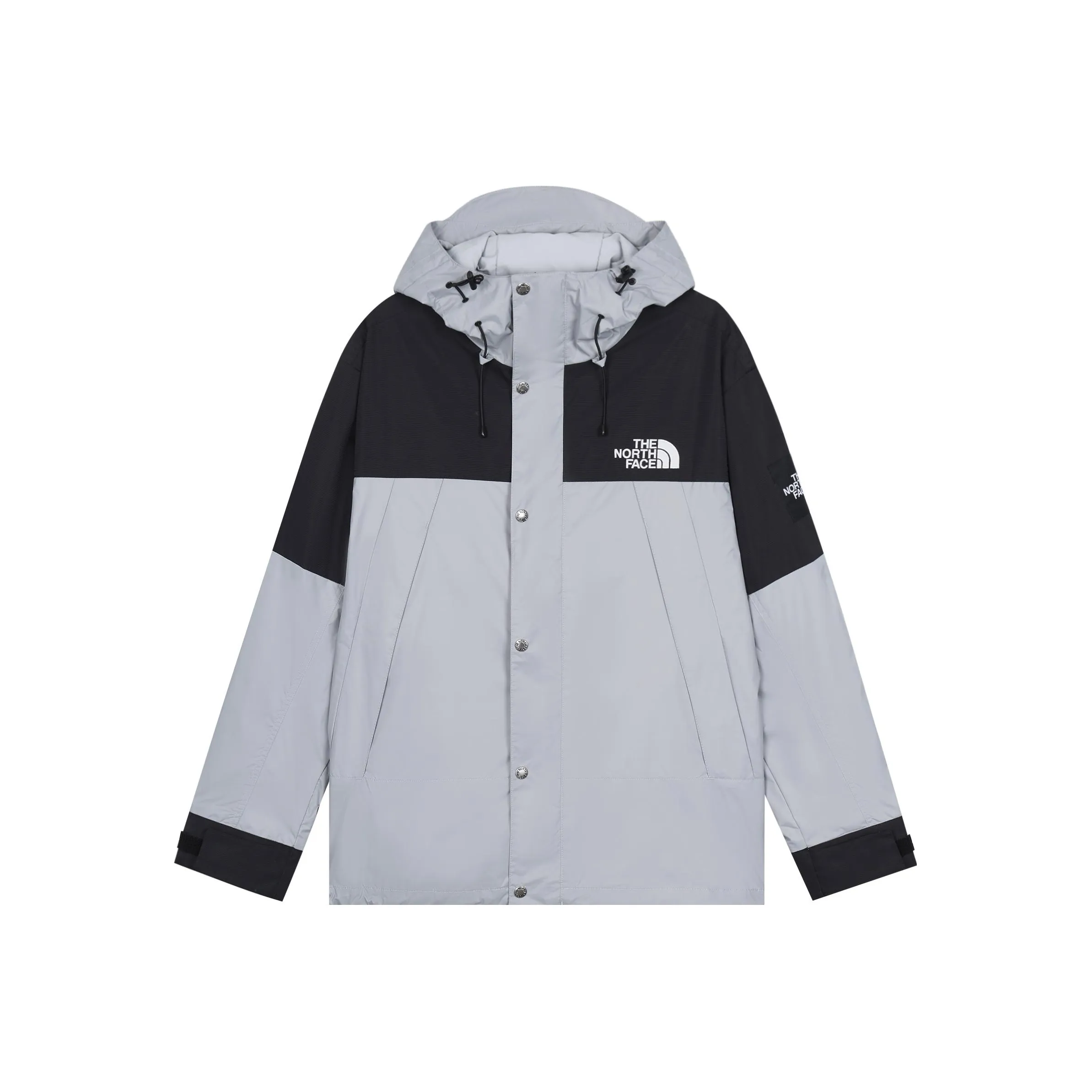 The North Face Ветрозащитная Ветровка Унисекс Серого цвета