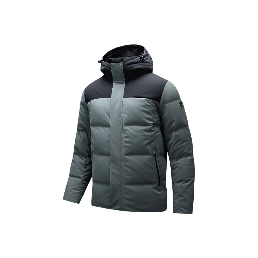 CHAOJIANTA Пуховик Мужской Mystic Cabin Серый Основной Черный