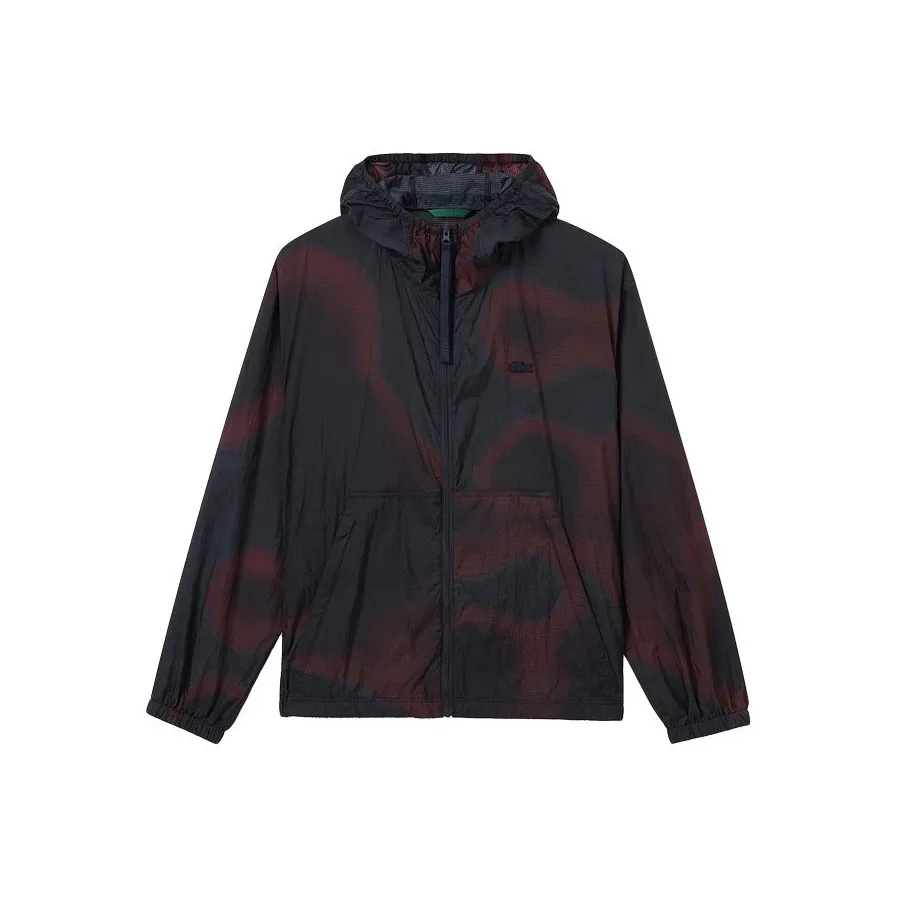 Куртка LACOSTE Collaboration SS25 Мужская Красная Черная