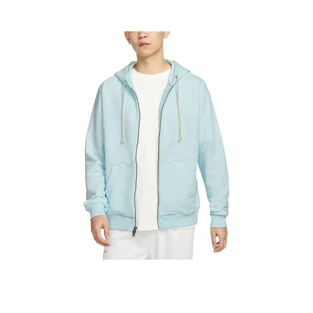 Nike Dri Fit Стандарт Issue Куртки и Пальто Мужские Ледниково-Синий Цвет Светлый Айвори-Белый