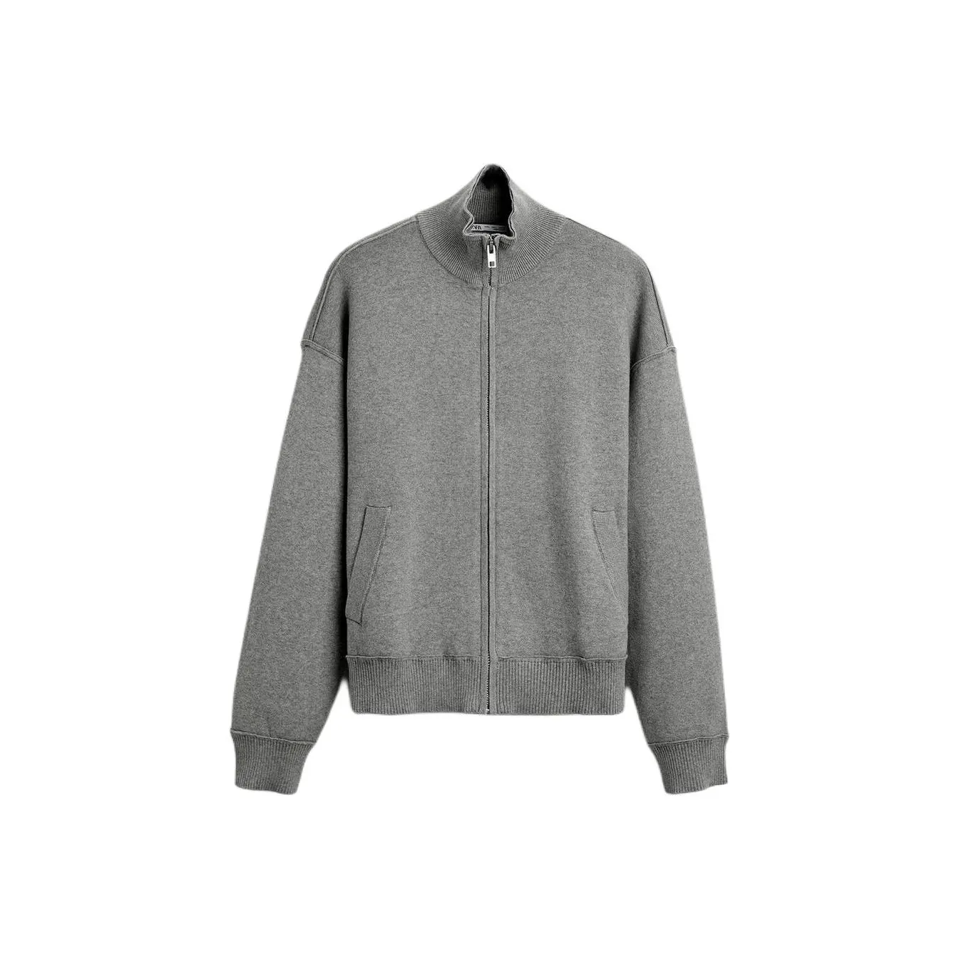 ZARA Jackets Coats Men's Zebra Print Gray