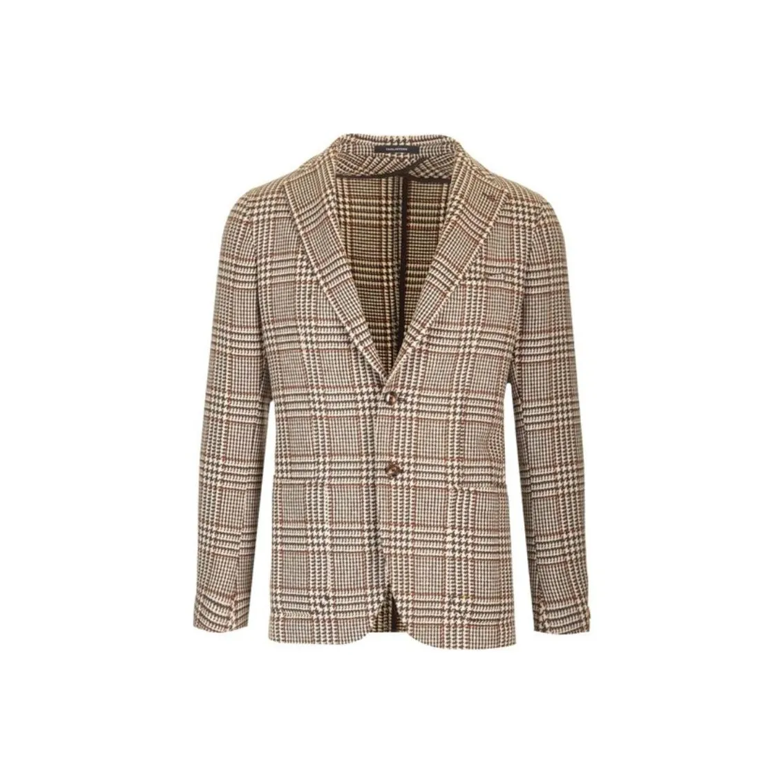 Tagliatore Montecarlo Single Breasted Checked Blazer