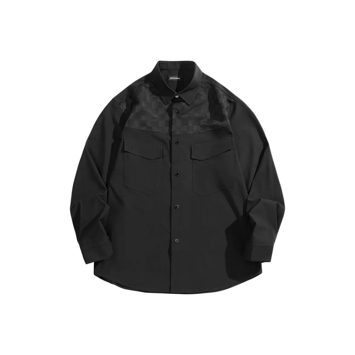 PEACEBIRD MEN Рубашка Мужская Черная 1