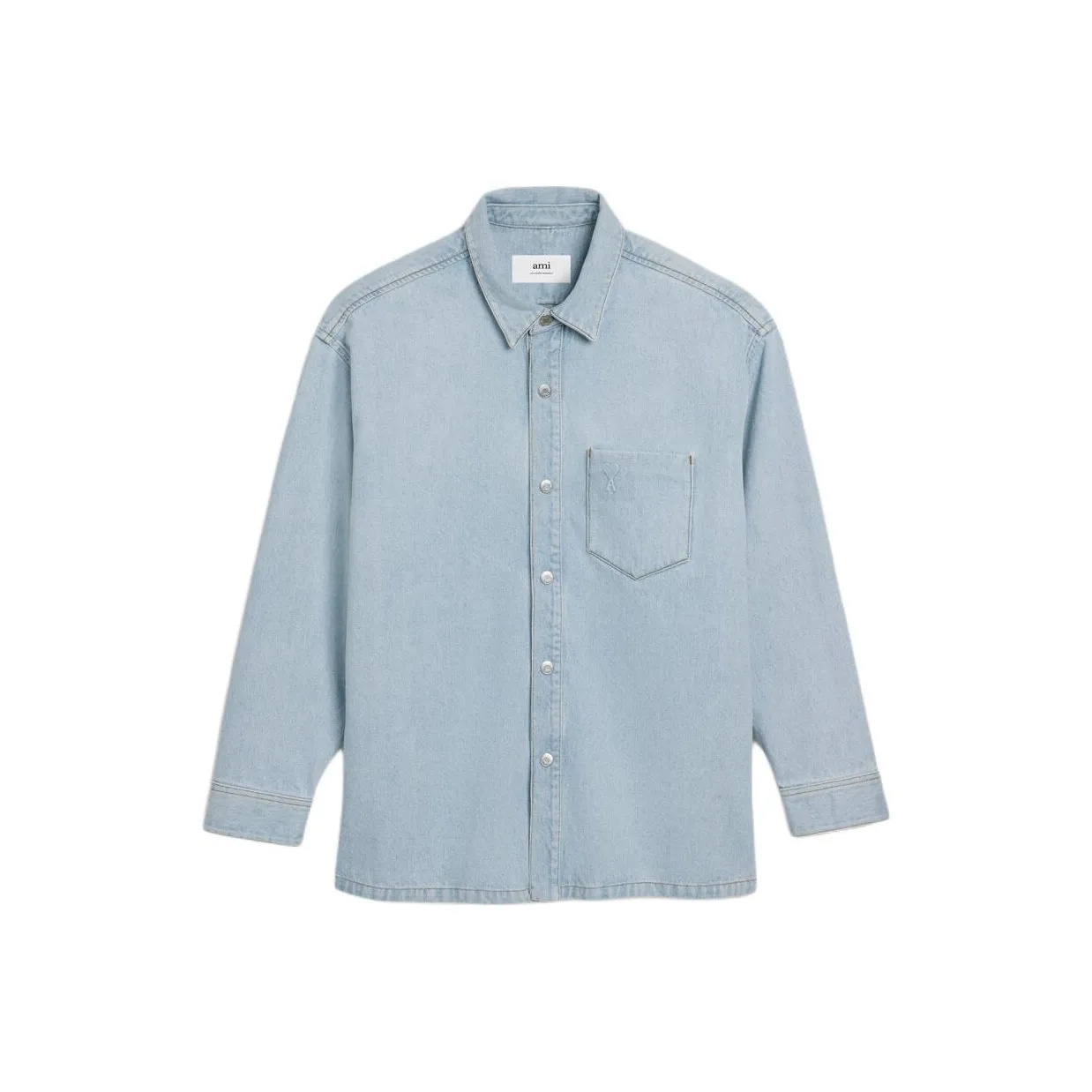 AMIPARIS Denim Jacket Unisex Light Blue
