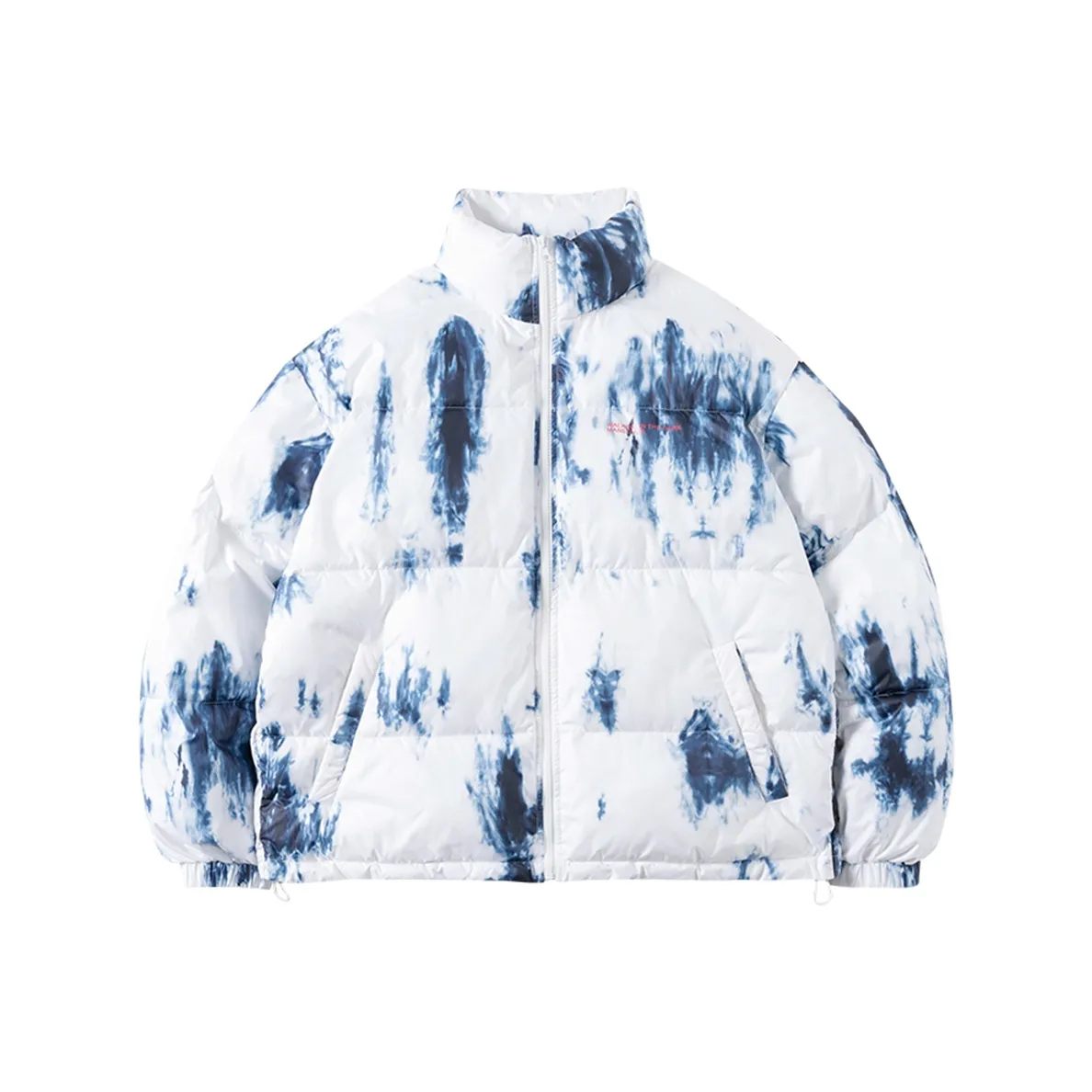 ENSHADOWER Хлопковый пуховик унисекс белый синий