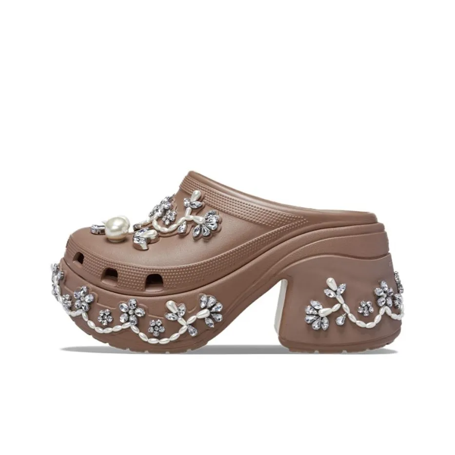 SIMONE ROCHA x Crocs Русалка Сабо Унисекс Латте