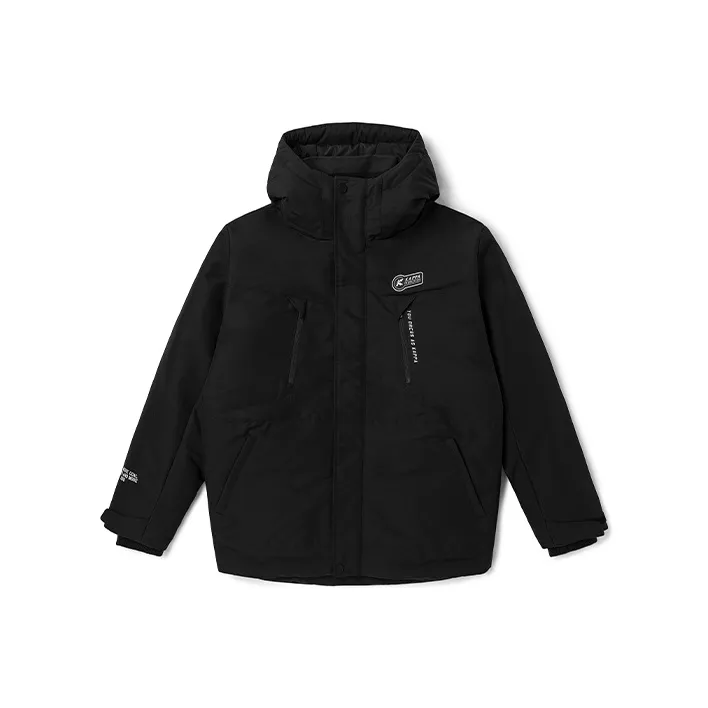 KAPPA Letter С капюшоном Пуховик Мужской