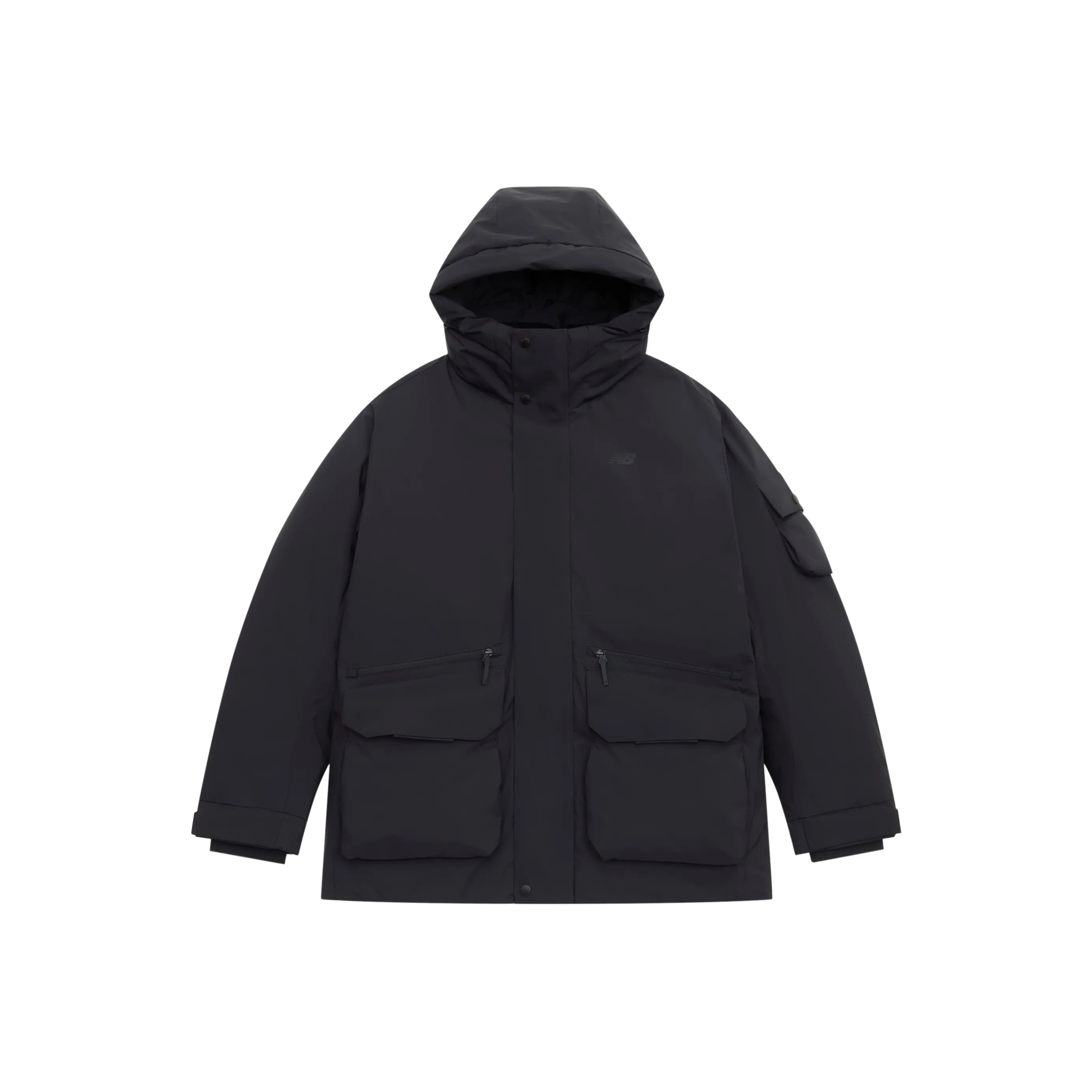 New Balance совместная серия Outdoor Sports Series FW24 Пуховик Мужской Черный