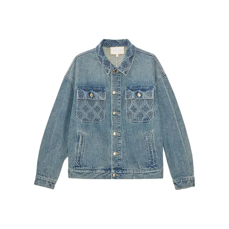 Ed Hardy Denim Jacket Unisex Indigo Эд Хардий Деним Куртка Унисекс Индиго