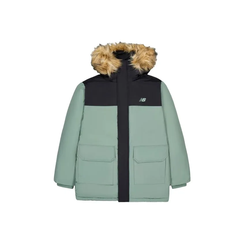 New Balance Warm WITH Down Jacket Men's Green